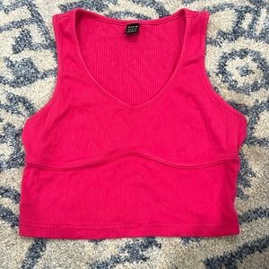 Pink tank top